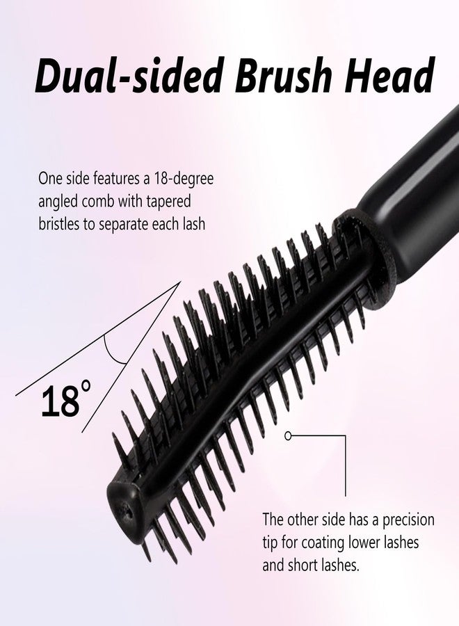 FREEORR Brown Volume Mascara, Long-Lasting Mascara with Special Eyelash Brush for vibrant Up and Out eyelashes, Waterproof, No Clumping, Creating Strength & Length Lash, Easy to Apply - Image 2